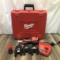 AS-IS Milwaukee 12-Volt Lithium-Ion Force Logic Cordless Press Tool Kit
