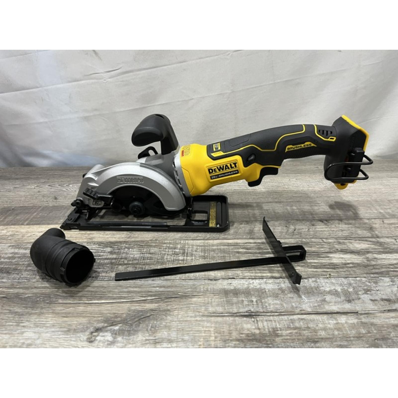 AS-IS DEWALT ATOMIC 20V MAX Cordless Brushless 4-1/2 in. Circular Saw (Tool Only)