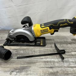 AS-IS DEWALT ATOMIC 20V MAX Cordless Brushless 4-1/2 in. Circular Saw (Tool Only)