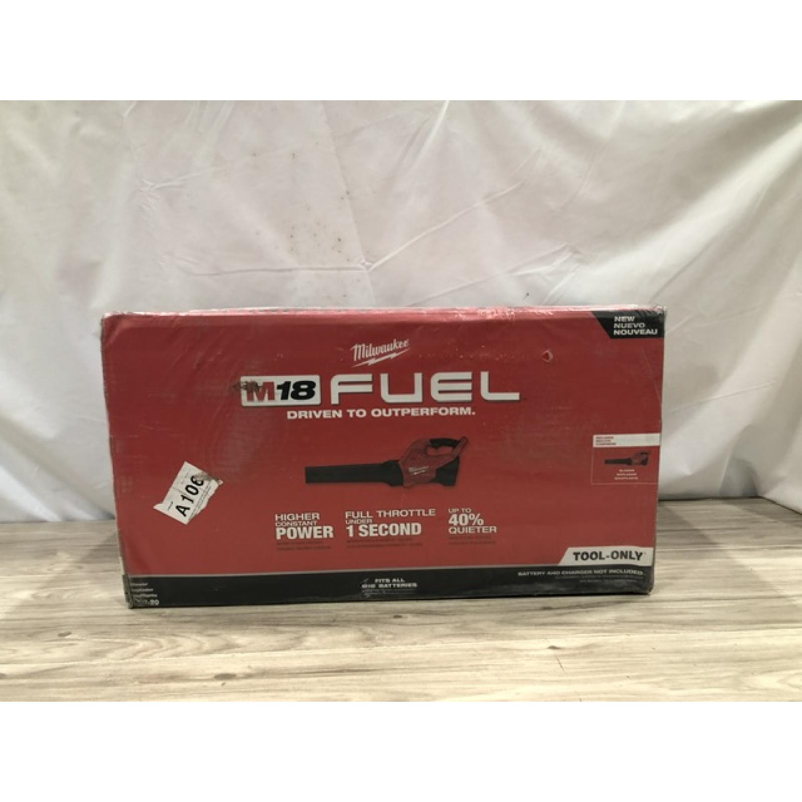 AS-IS Milwaukee M18 FUEL 18V Lithium-Ion Cordless Handheld Blower (Tool-Only)