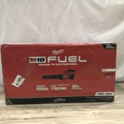 AS-IS Milwaukee M18 FUEL 18V Lithium-Ion Cordless Handheld Blower (Tool-Only)