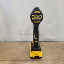 AS-IS- DEWALT ATOMIC 20V MAX* Brushless Cordless Compact 1/4 in. Impact Driver Kit