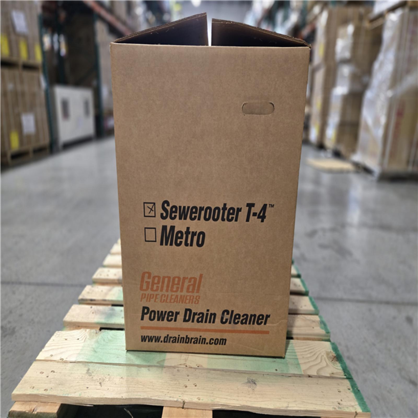 DALLAS LOCATION- General Pipe Cleaners Sewerooter T4 Drain Cleaner