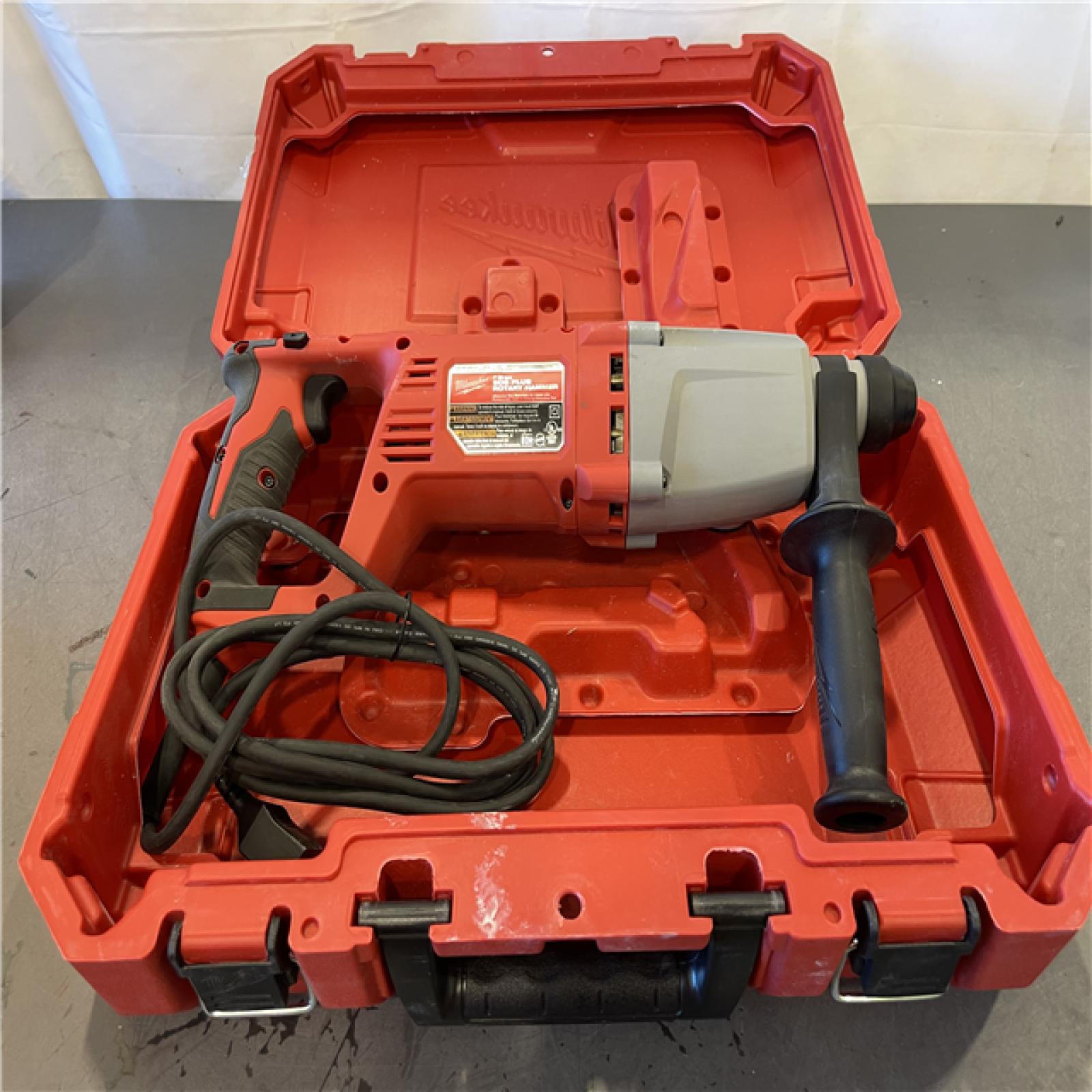 AS-IS - Milwaukee Tool 8 Amp Corded 1-inch SDS D-Handle Rotary Hammer