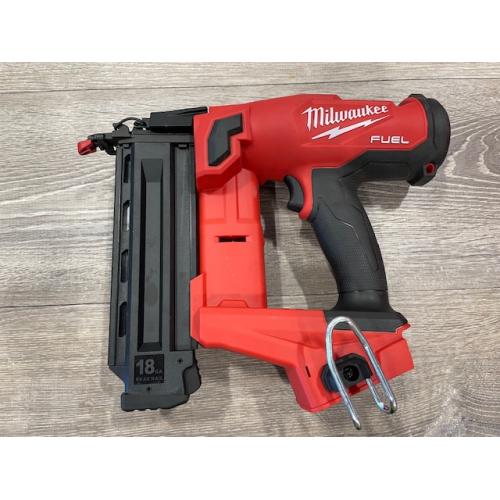 AS-IS Milwaukee FUEL 18-Volt Lithium-Ion Brushless Cordless Gen II 18-Gauge Brad Nailer (Tool-Only)