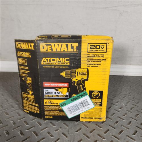 Houston Location - AS-IS Dewalt Atomic 1/2' Drill/Driver (Tool Only)