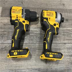 AS-IS DEWALT ATOMIC 20-Volt MAX Lithium-Ion Cordless Combo Kit