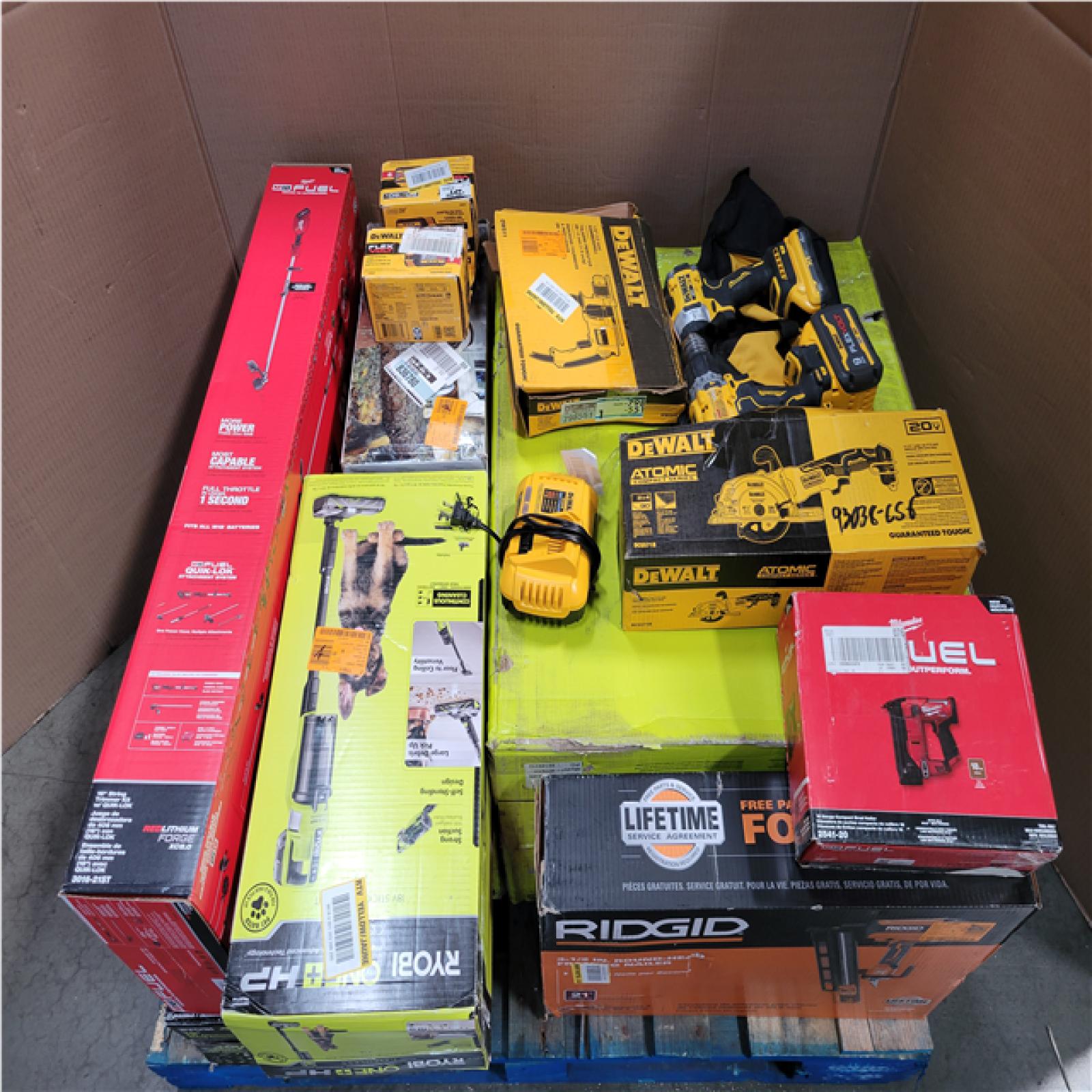 CALIFORNIA AS-IS TOOL PALLET