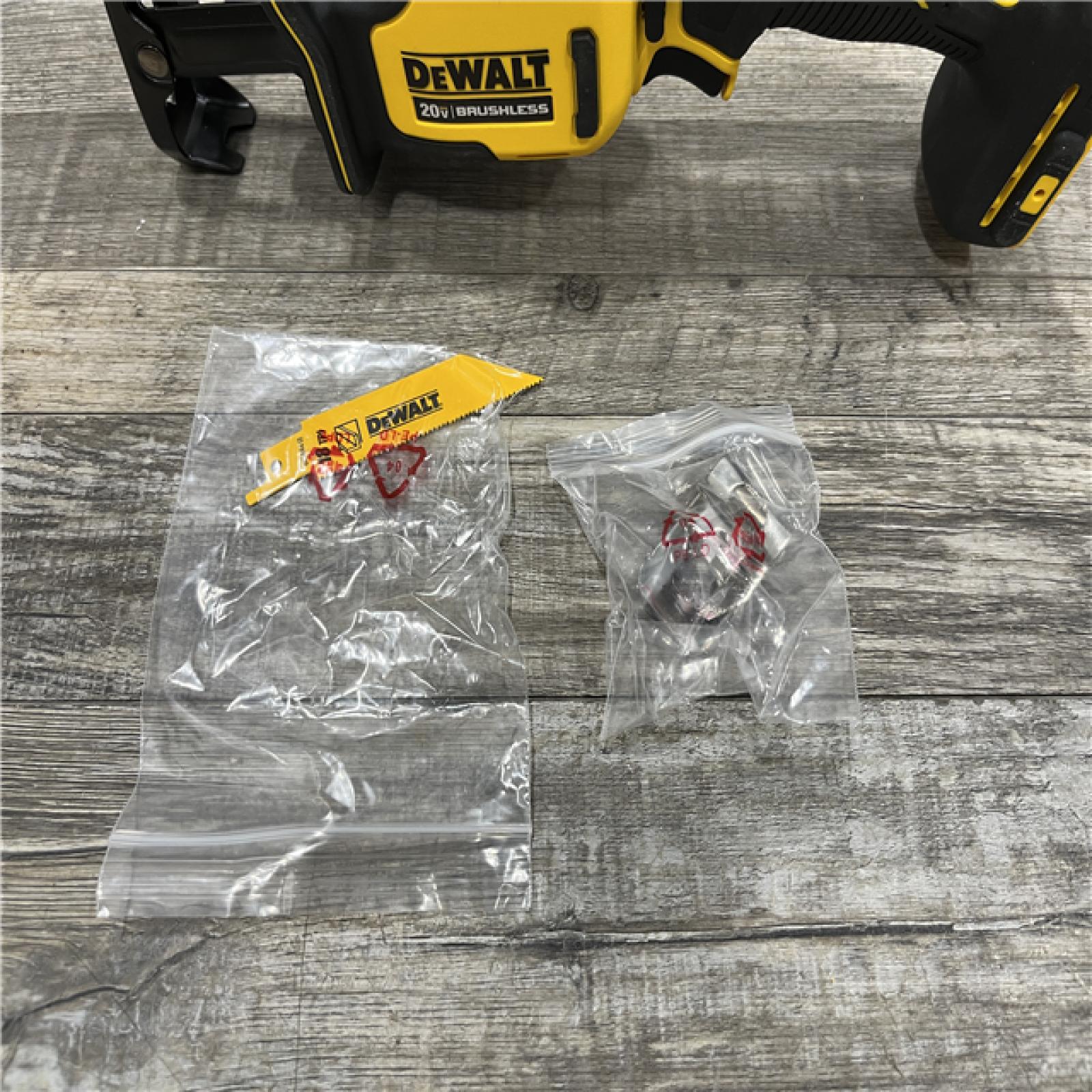 AS-IS DEWALT ATOMIC 20V MAX Cordless Brushless Compact Reciprocating Saw (Tool Only)