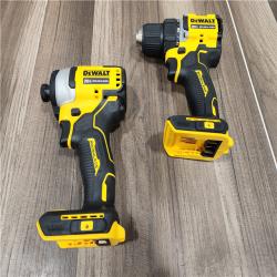 AS-IS DeWalt 20V MAX ATOMIC Cordless Brushless 3 Tool Combo Kit