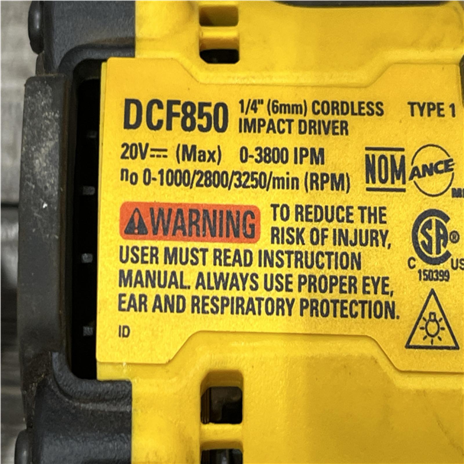 AS-IS DEWALT ATOMIC 20V MAX Lithium-Ion Cordless 2-Tool Combo Kit