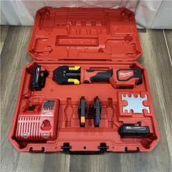 AS IS Milwaukee-2674-22P M18 Short Throw Press Tool Kit W/ Viega PureFlow Jaws