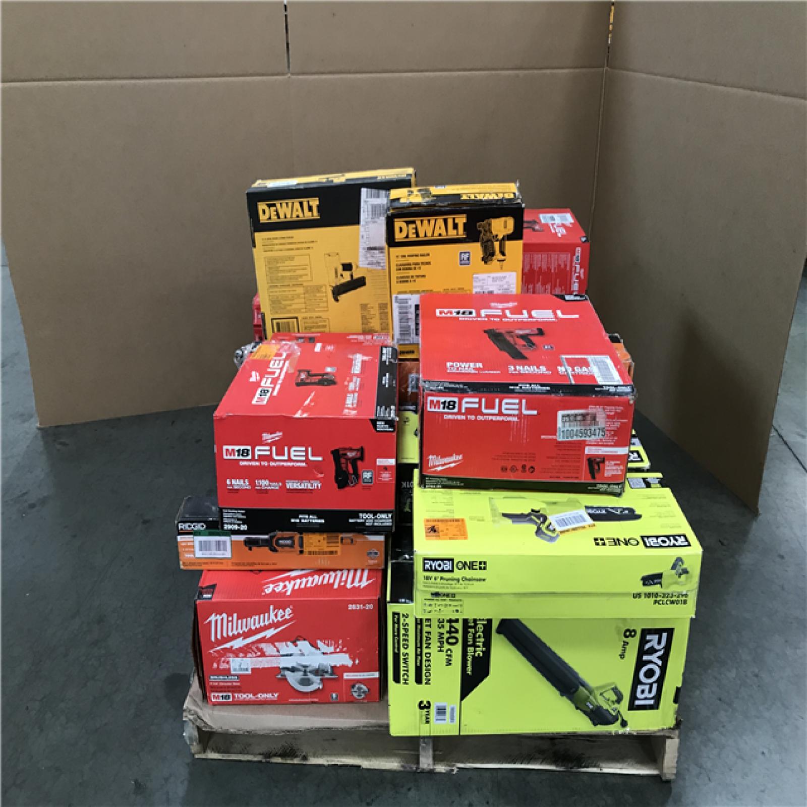 CALIFORNIA AS-IS TOOL PALLET