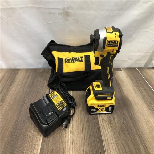 AS-IS DEWALT ATOMIC 20V MAX Lithium-Ion Cordless 1/4 in. Brushless Impact Driver Kit
