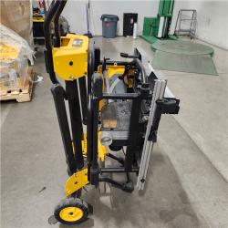 As-Is- DEWALT 15 Amp Corded 10 in. Job Site Table Saw with Rolling Stand