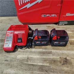 HOUSTON LOCATION - AS-IS Milwaukee 2904-22 Hammer Drill Driver Kit with Batteries  Charger & Tool Case  Red