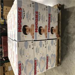DALLAS LOCATION - Huggies Size 6 Diapers  Snug & Dry Baby Diapers PALLET-(30 UNITS)