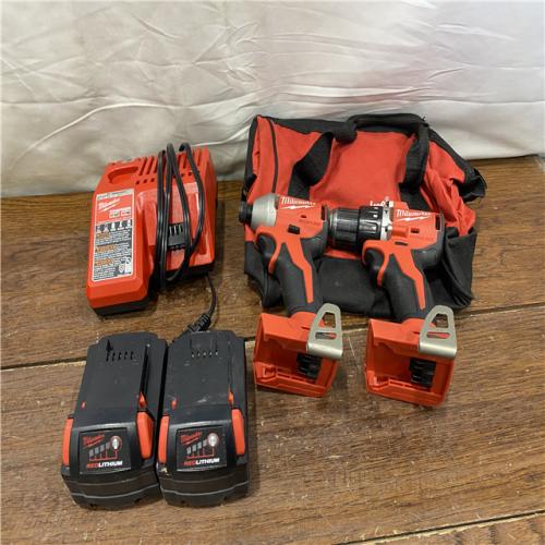 AS=IS Milwaukee M18 Compact Brushless 2-Tool Combo Kit
