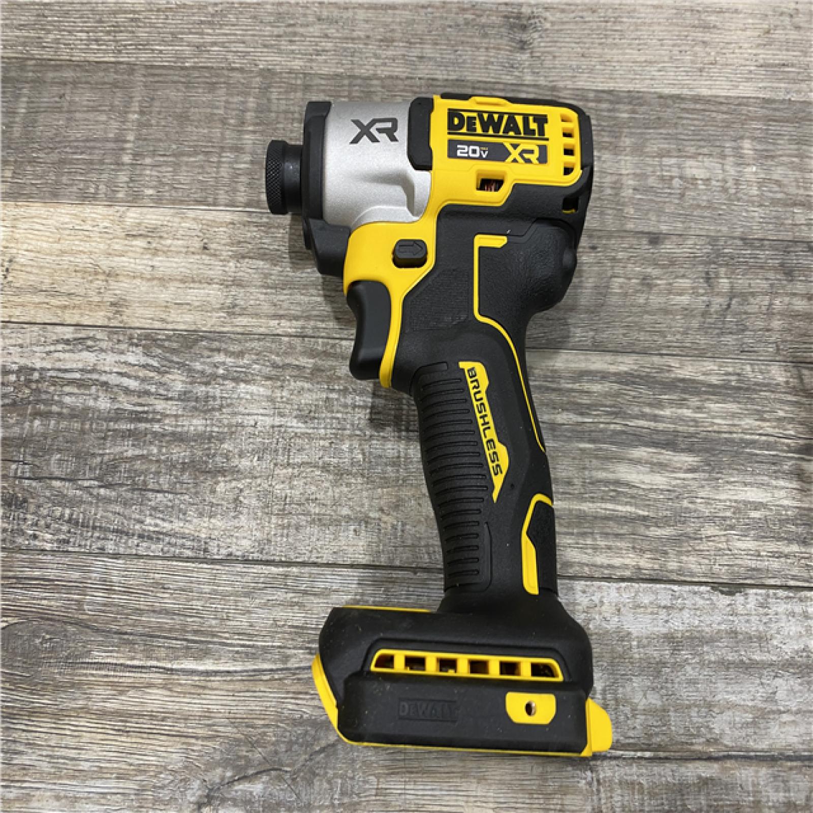 AS-IS DEWALT 20-Volt Maximum XR Lithium-Ion Cordless Brushless 1/4 in. 3-Speed Impact Driver Kit