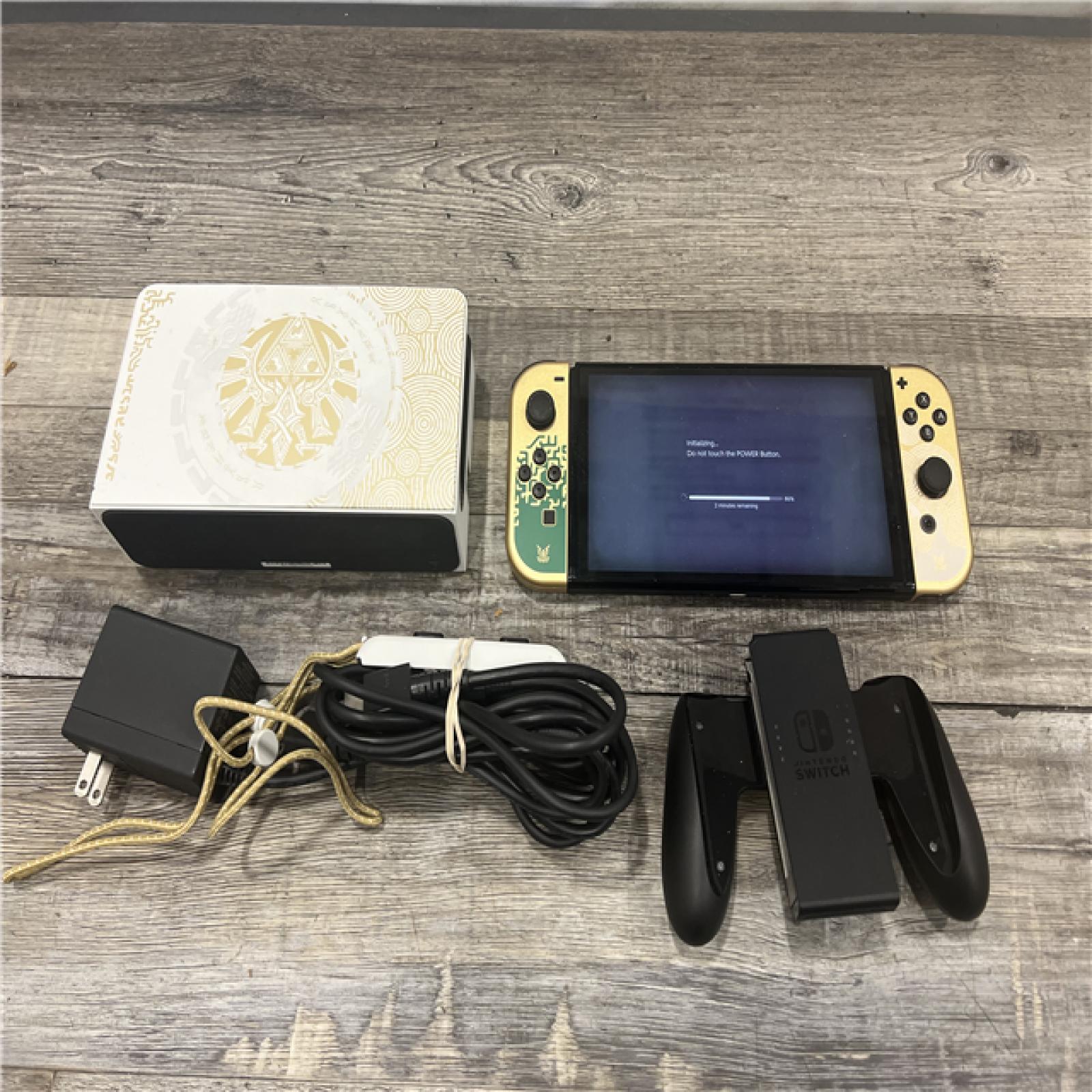 AS-IS Nintendo Switch - OLED Model - The Legend of Zelda: Tears of the Kingdom Edition