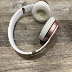 AS-IS Beats Solo3 Wireless On-Ear Headphones -Rose Gold