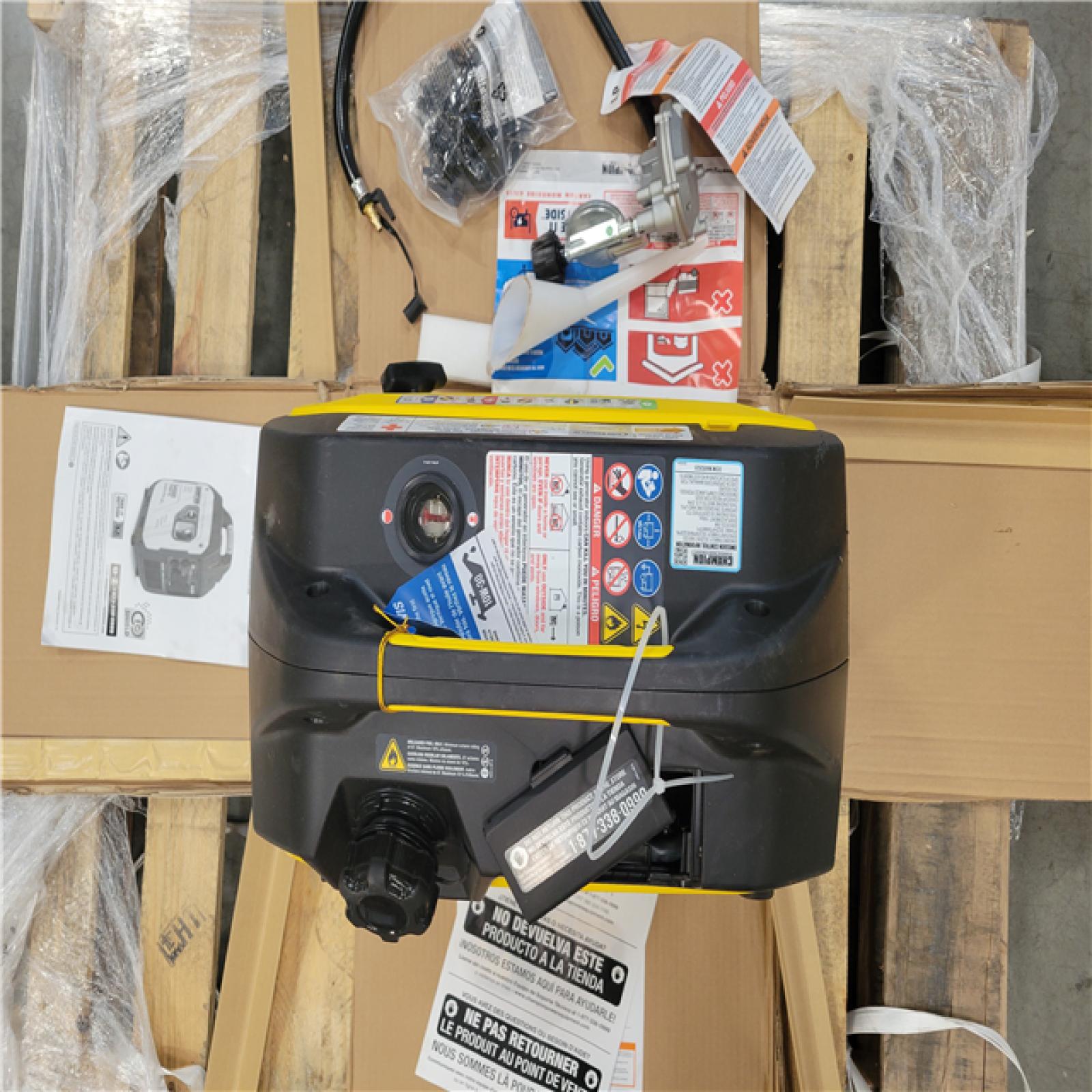 CALIFORNIA AS-IS CHAMPION PORTABLE GENERATOR 4500