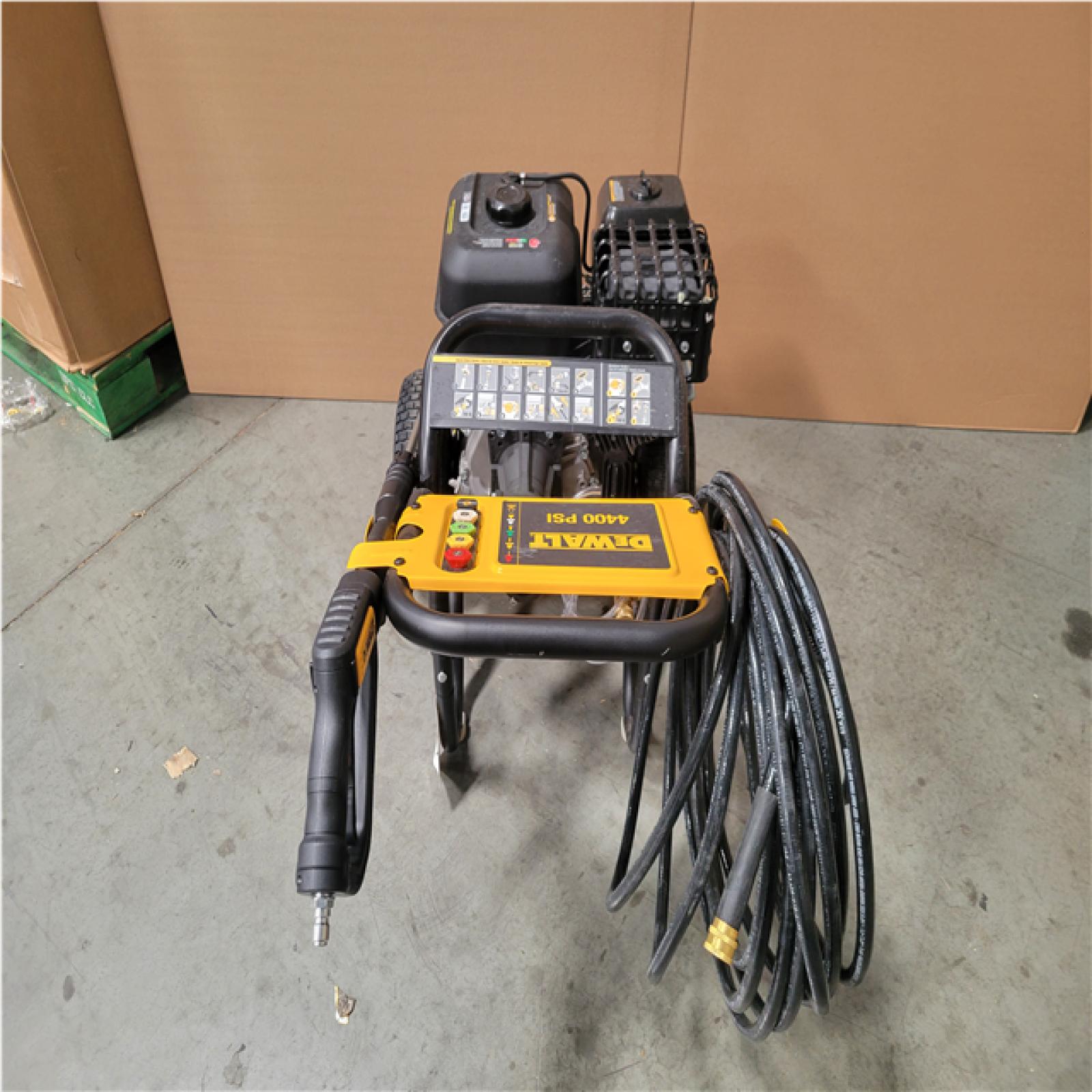 CALIFORNIA AS-IS DEWALT 4400 PSI 4.0 GPM Cold Water Gas Pressure Washer	