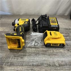AS-IS DEWALT Atomic 20V Max Lithium-Ion Brushless Cordless Compact 1/4 in. Impact Driver Kit
