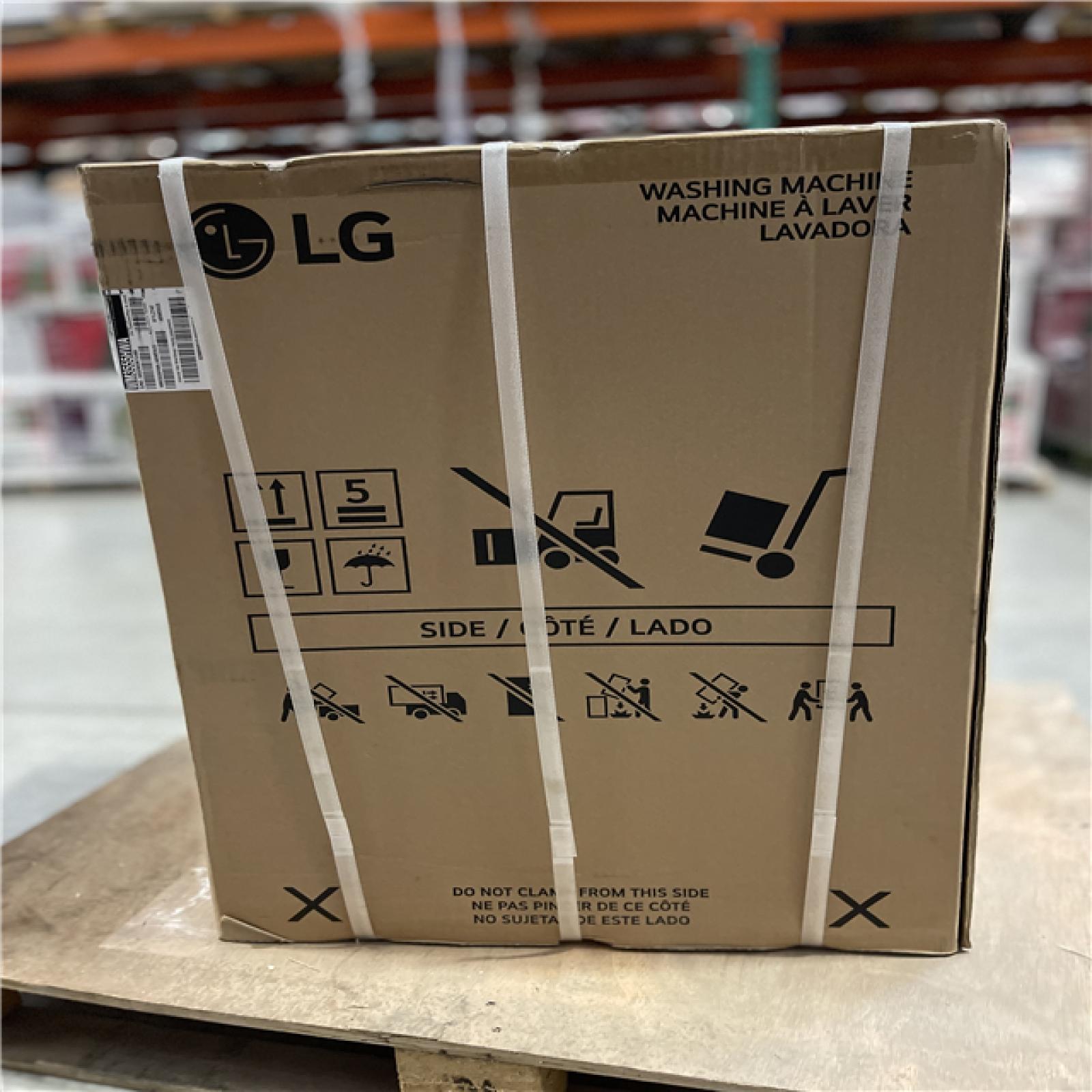 DALLAS LOCATION- NEW!- LG 24 in. W 2.4 cu. ft. SMART All-in-One Compact Front Load Washer & Ventless Dryer Combo