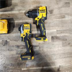 HOUSTON LOCATION - AS-IS DEWALT 2 TOOL COMBO KIT W/(2) BATTERY & CHARGER