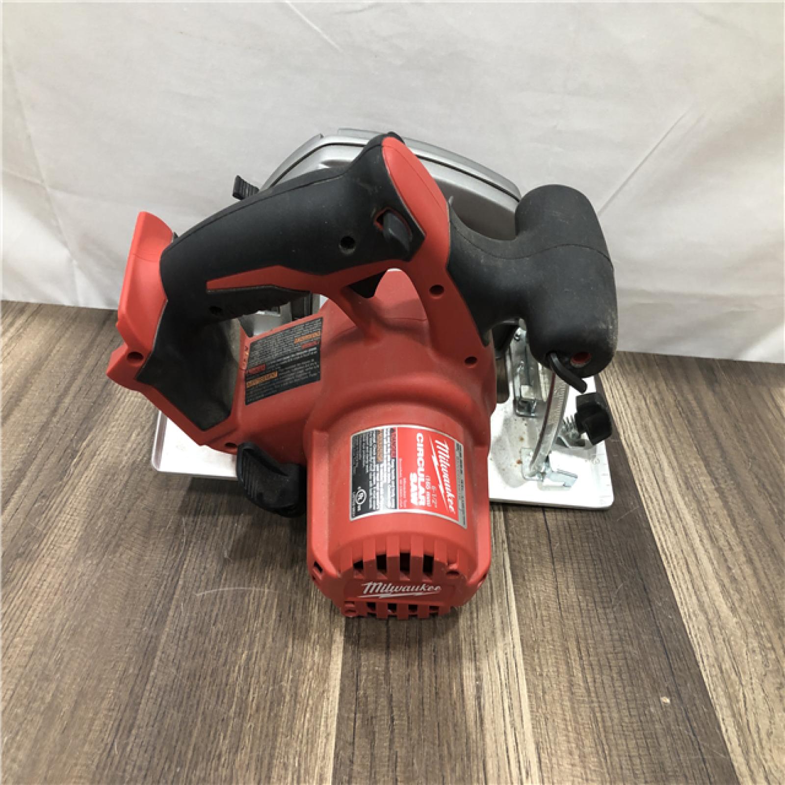 AS-IS Milwaukee 18V Lithium-Ion Cordless 6-1/2 in. Circular Saw (Tool-Only)