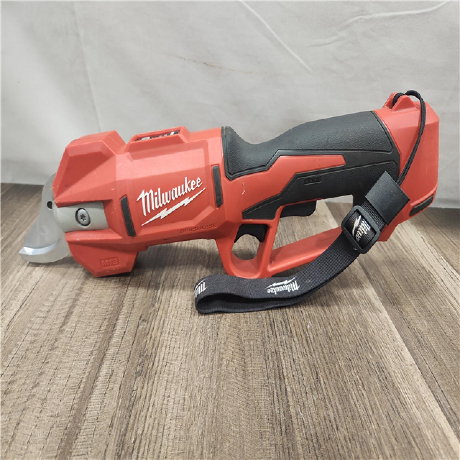 AS-IS- M12 12V Cordless Brushless Pruner Shears (Tool Only)