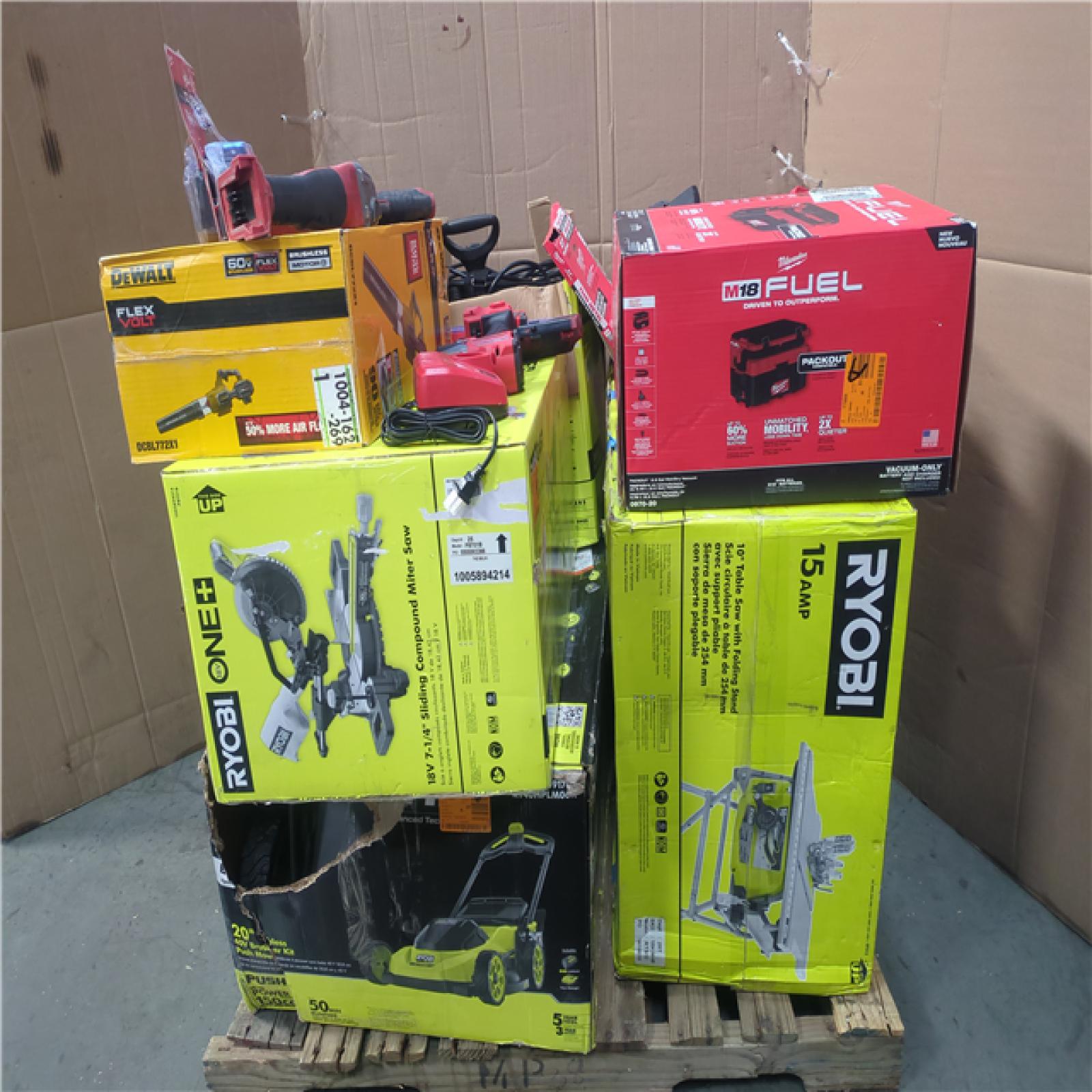 CALIFORNIA AS-IS TOOL PALLET