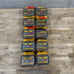 HOUSTON LOCATION - AS-IS DEWALT BATTERY PACK QTY - 10