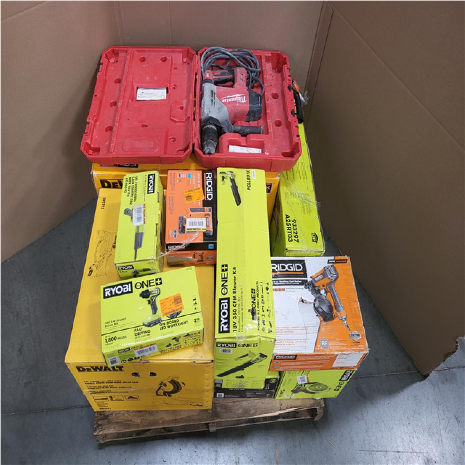 CALIFORNIA AS-IS TOOL PALLET