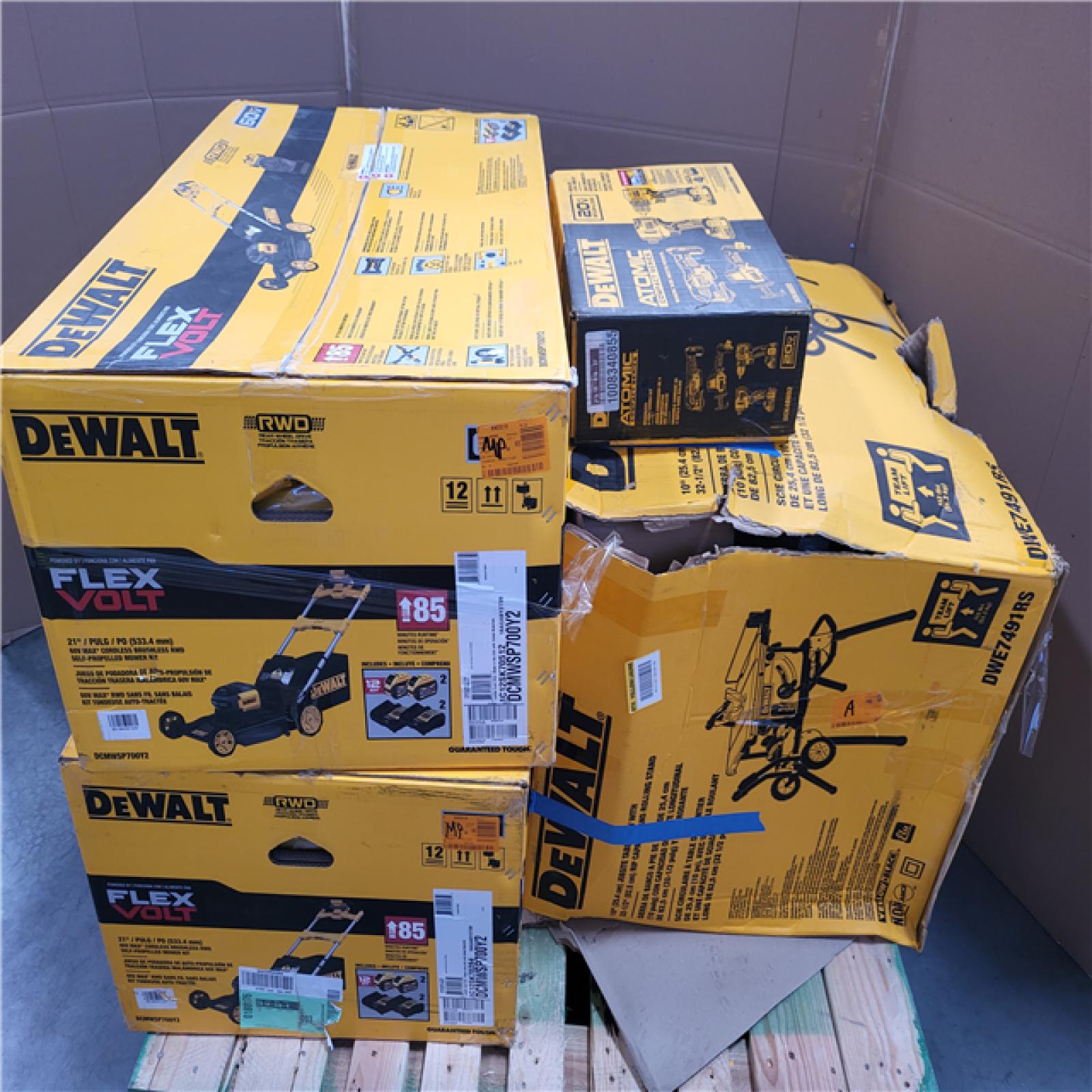 CALIFORNIA AS-IS TOOL PALLET