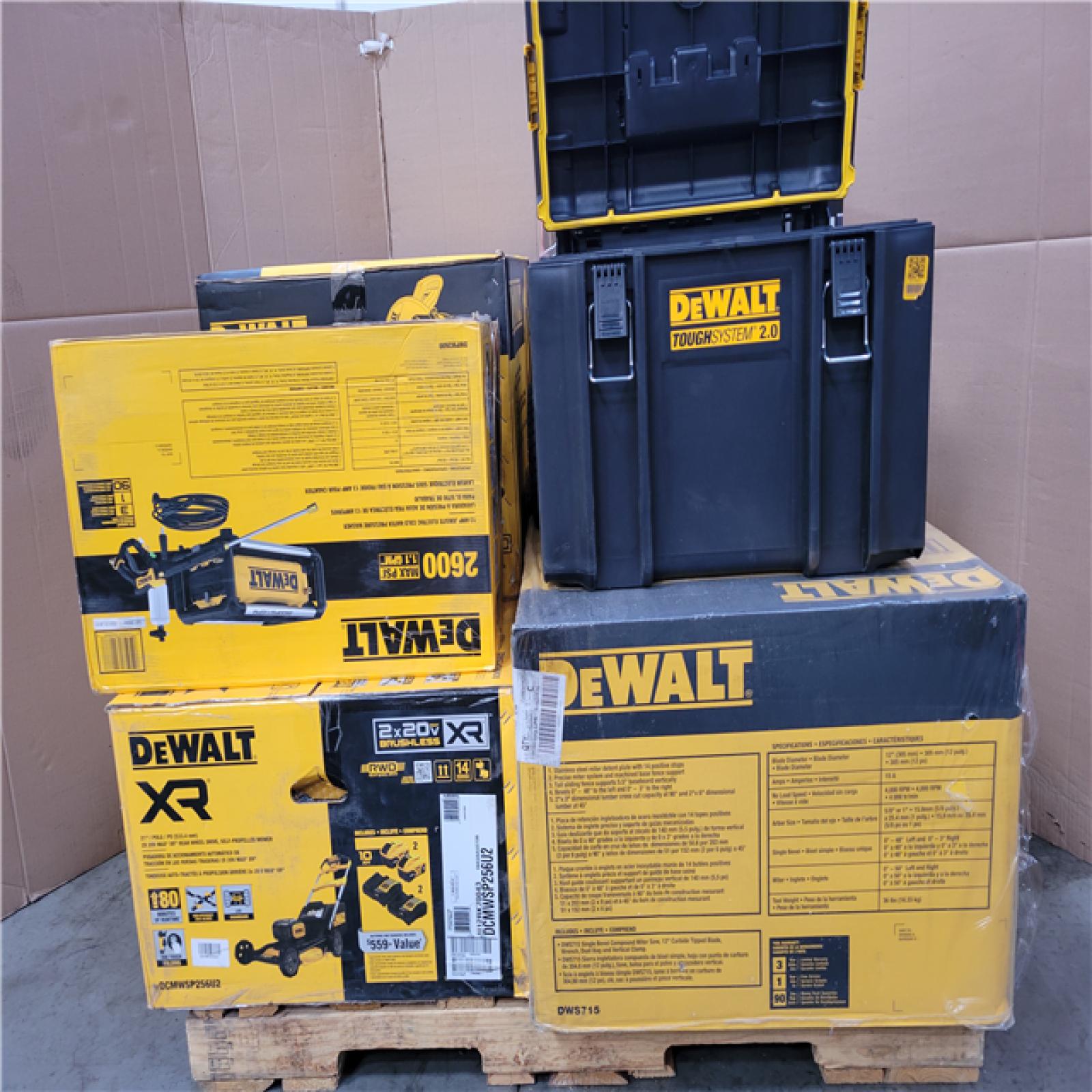 CALIFORNIA AS-IS TOOL PALLET