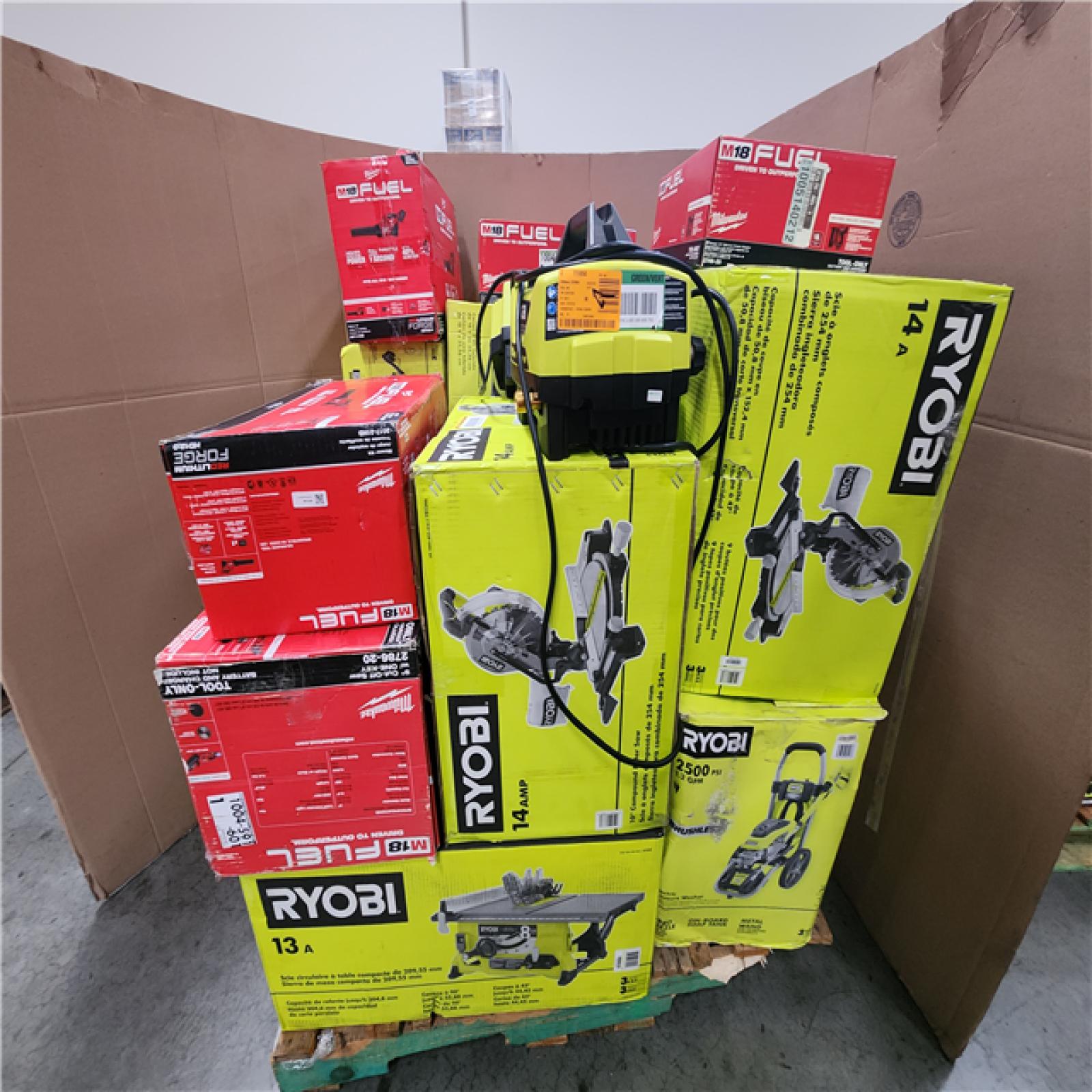 CALIFORNIA AS-IS TOOL PALLET