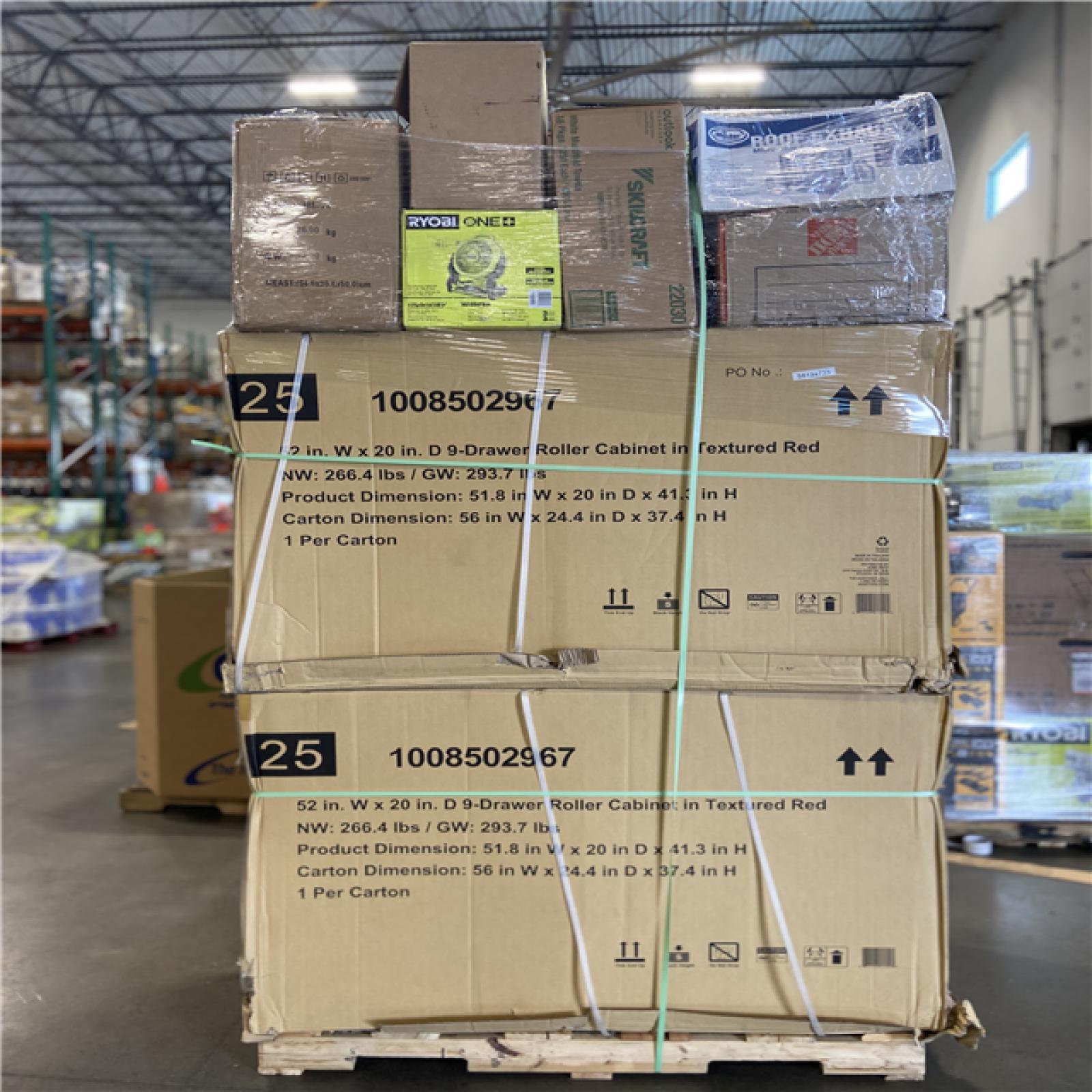 DALLAS LOCATION - AS-IS HOME IMPROVEMENT PALLET