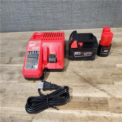 HOUSTON LOCATION - AS-IS MILWAUKEE 2 TOOL COMBO KIT W/ (2) BATTERY & CHARGER