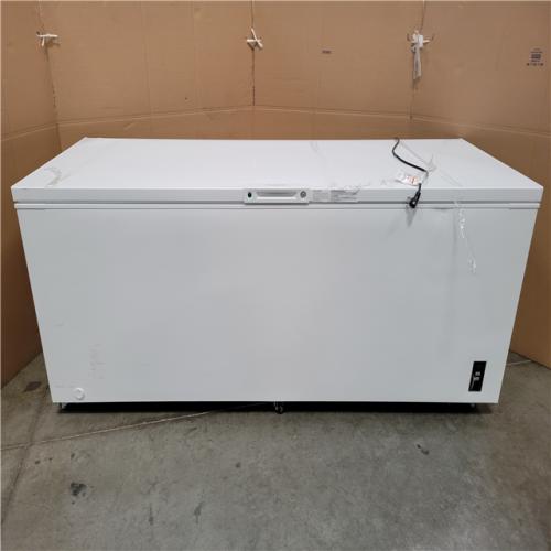 California AS-IS Frigidaire 25 cu. ft. Freezer  Model # FFCL2542AW
