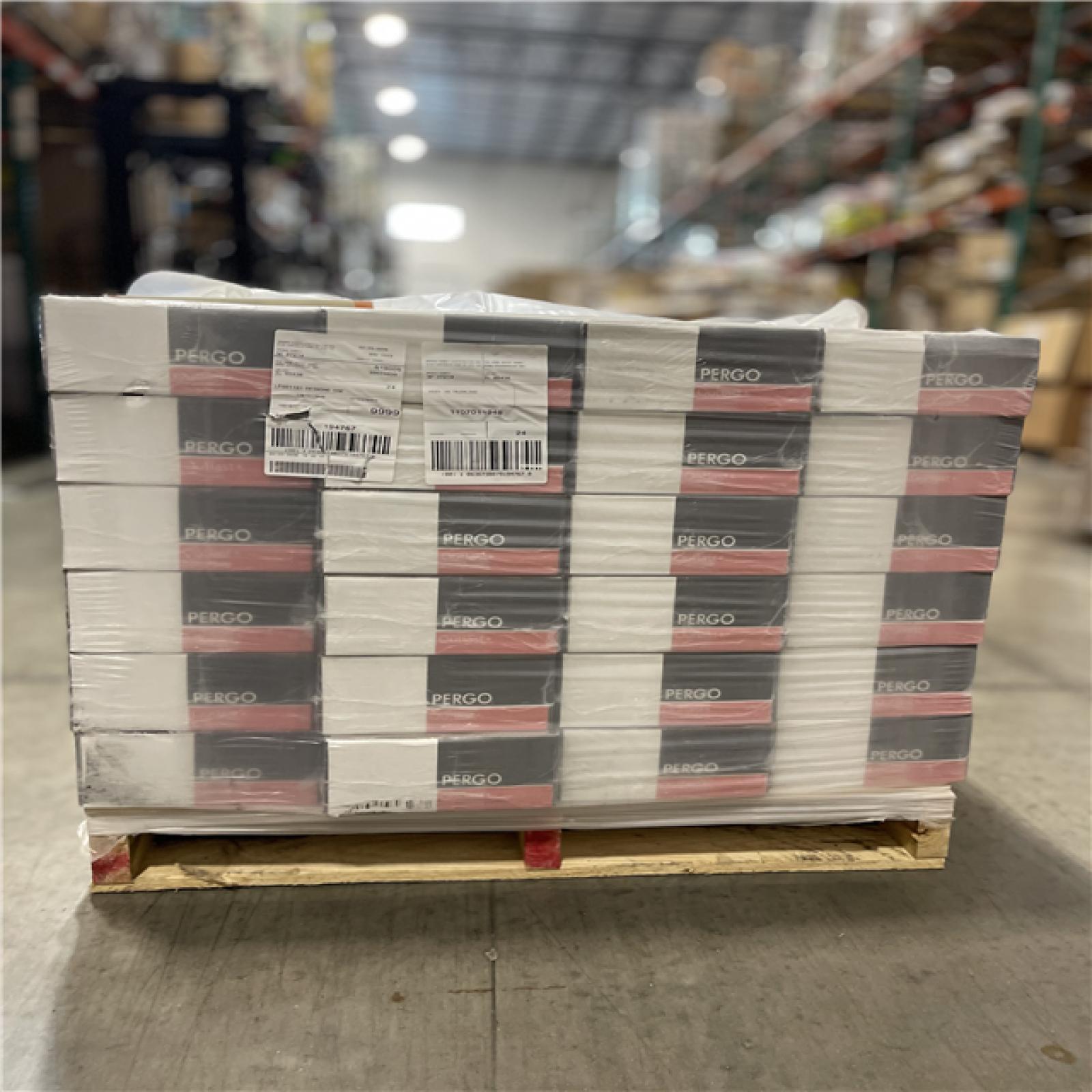 DALLAS LOCATION- Pergo Outlast+ Desmond Oak 12 mm T x 7.4 in. W Waterproof Laminate Wood Flooring (19.63 sq.ft./case) PALLET-(24 CASES)