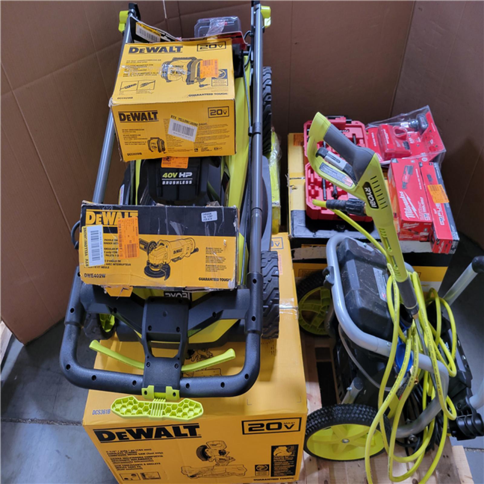 CALIFORNIA AS-IS TOOL PALLET