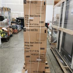 Phoenix Location 20 in. H x 24 in. x 11 in. Composite White Wash Deck Box in a Smooth Cement Finish (5 Boxes)