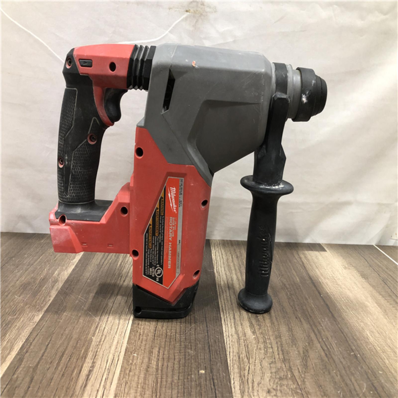 AS-IS Milwaukee FUEL 18V Lithium-Ion Brushless Cordless 1 in. SDS-Plus Rotary Hammer (Tool-Only)
