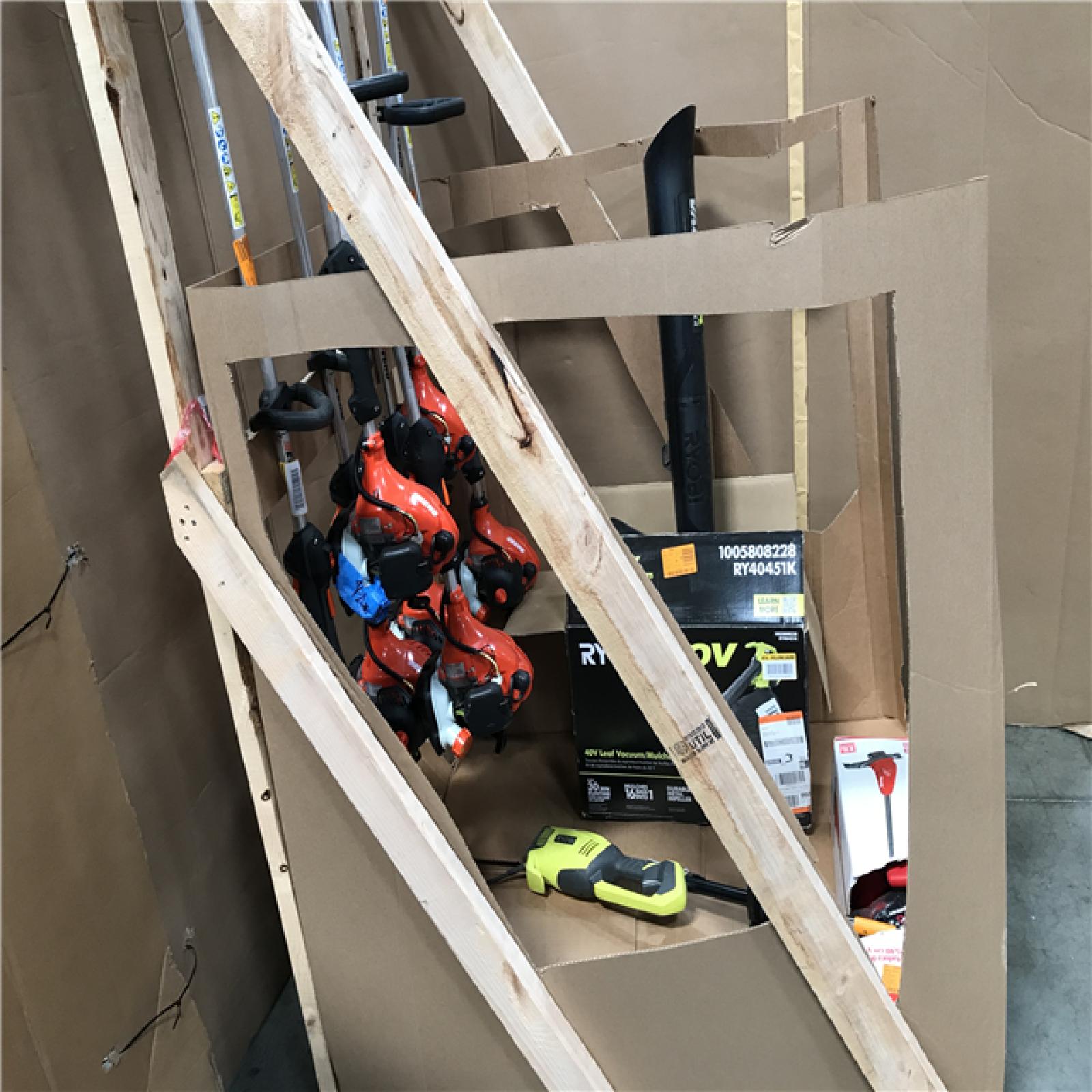 CALIFORNIA AS-IS OUTDOOR POWER EQUIPMENT