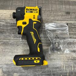 AS-IS DEWALT 20V XR Brushless Cordless 1/4 in. Quiet Hydraulic Impact Driver (Tool-Only)