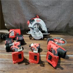 California As-Is Dewalt Brushless 4-Tool Combo Kit (Battery,Charger, and Tool Bag Included)