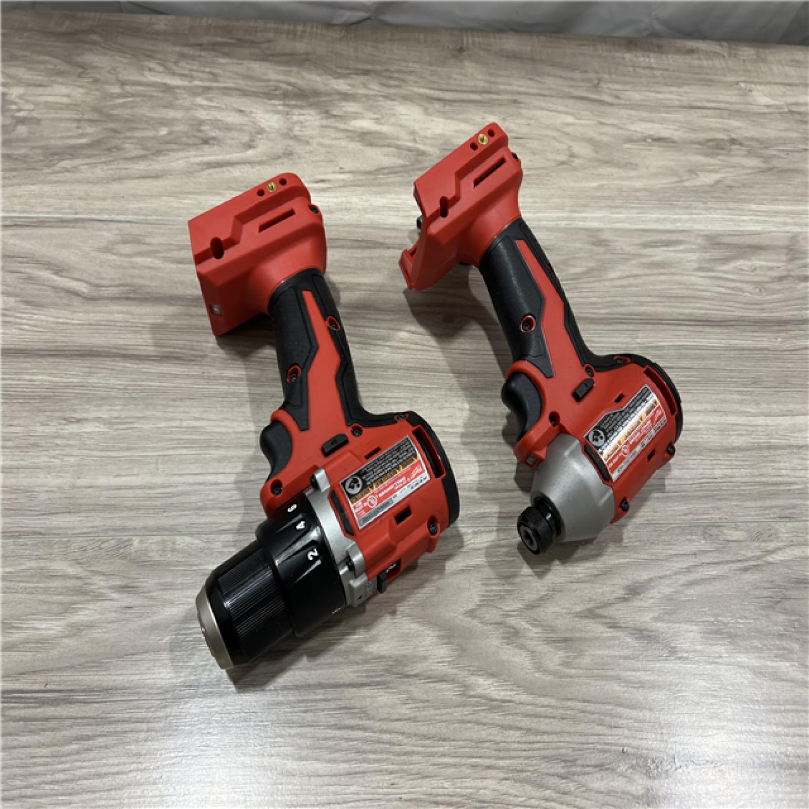 AS-IS Milwaukee M18 18V Lithium-Ion Brushless Cordless Compact Drill/Impact Combo Kit