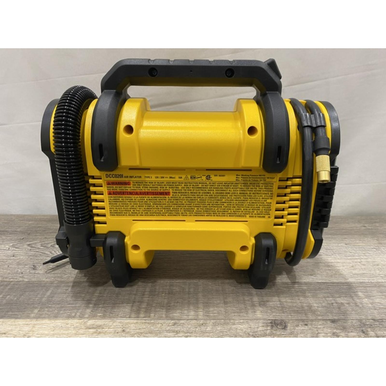 AS-IS DEWALT 20V MAX Cordless Electric Portable Inflator (Tool Only)